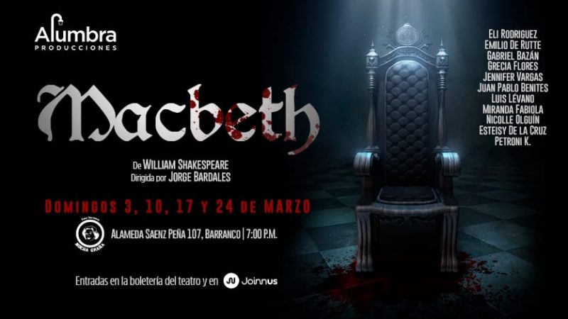 “Macbeth” en cuatro únicas funciones