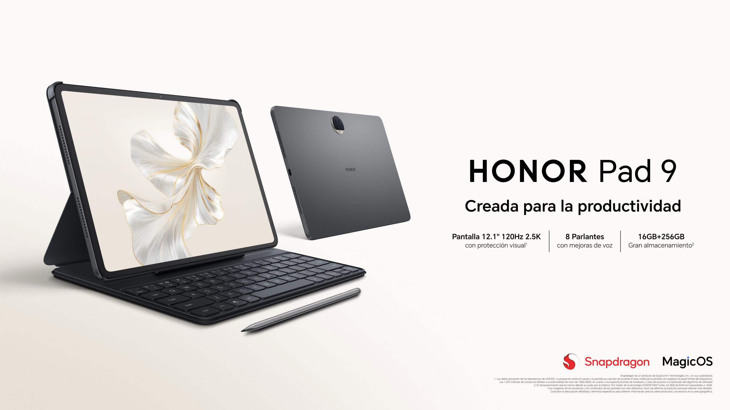 Llegó a Perú la HONOR Pad 9 con una gama completa de funciones