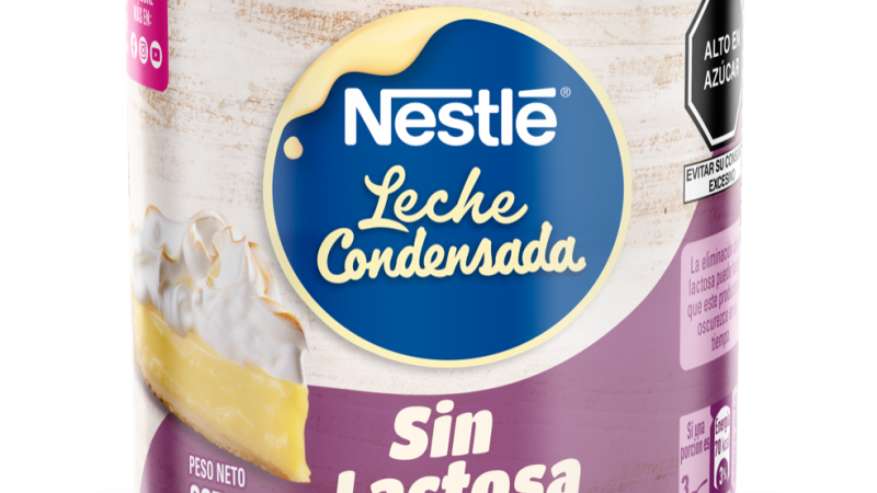 Lanzan leche condensada Nestlé para intolerantes a la lactosa