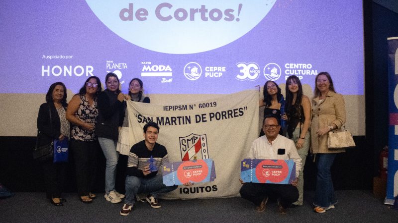 Colegio San Martín de Porres de Iquitos ganó concurso PUCP del primer corto grabado con un HONOR Magic6 Pro