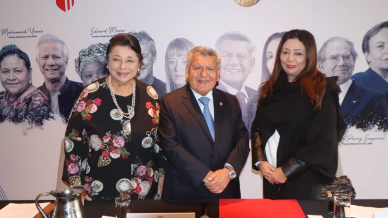 Premio Nobel de la Paz en Perú: «Solo con diálogo encontraremos soluciones a nuestras diferencias»
