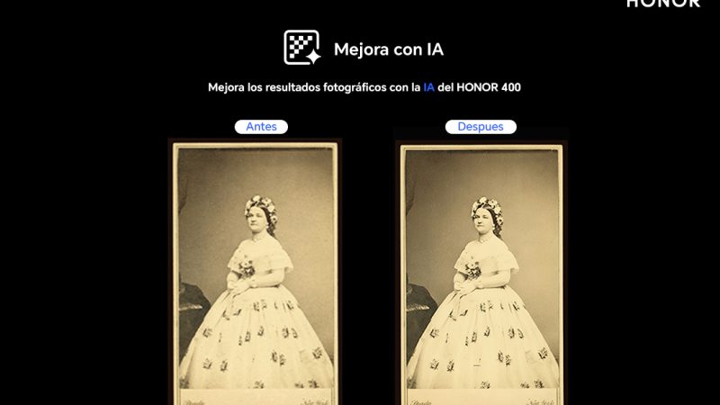 Mejora los resultados fotográficos con la IA del HONOR 400