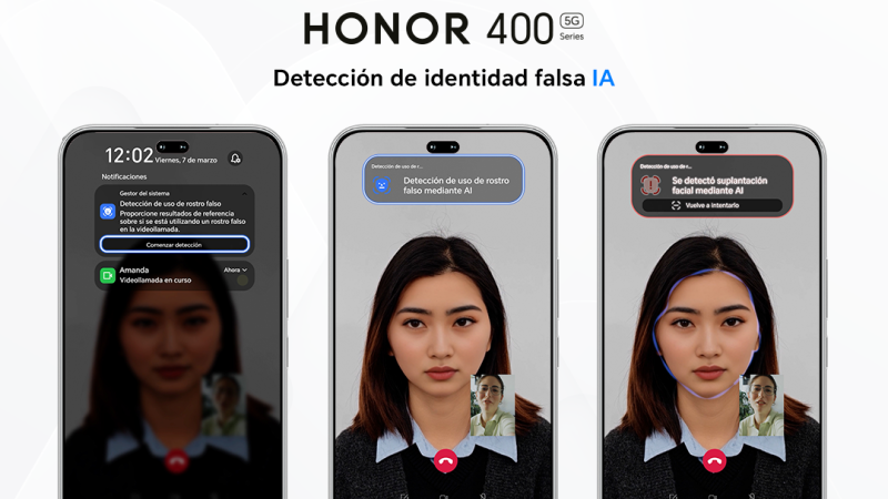 IA para la seguridad digital: Protégete del deepfake con el HONOR 400 