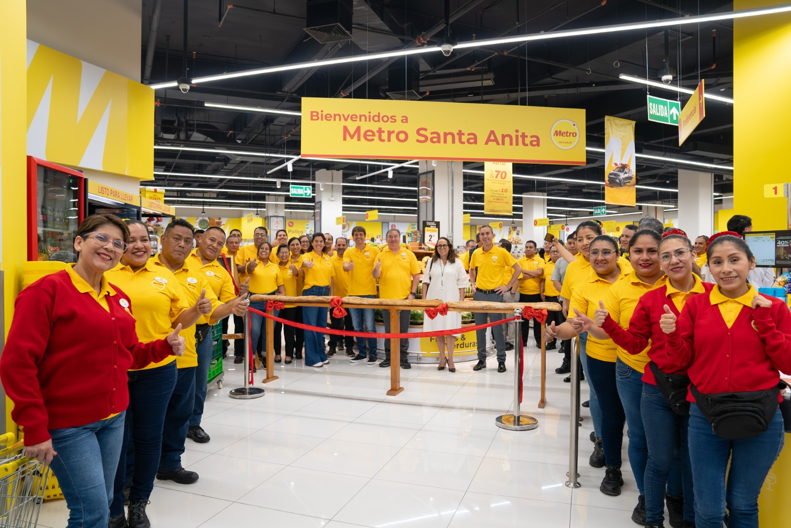 Cencosud inaugura nuevo supermercado Metro en Santa Anita