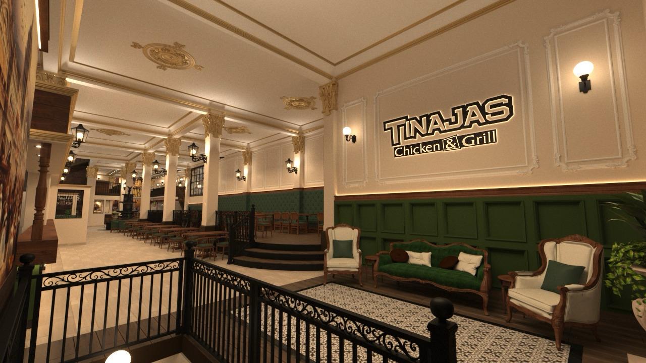 Tinajas Chicken & Grill inaugura su local 17 en la histórica Casa Colville del Centro de Lima
