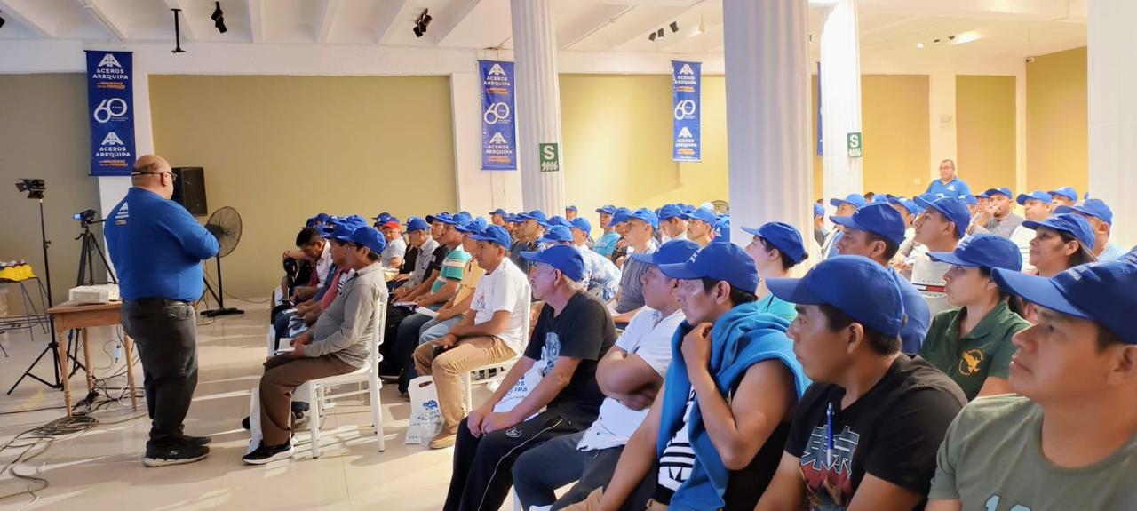 Aceros Arequipa capacitará a maestros de obra, en Huaral, sobre el correcto uso del acero