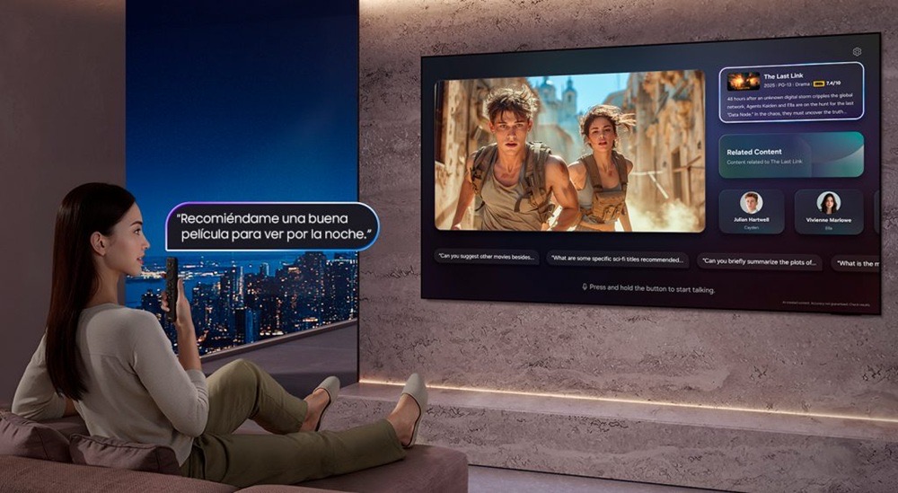 Conectividad más allá de la pantalla: Samsung transforma el televisor en el centro del ecosistema doméstico inteligente