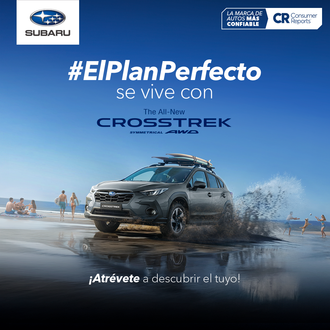 5 PLANES PERFECTOS PARA ESTE VERANO: ¡VIVE LA AVENTURA CON SUBARU CROSSTREK!
