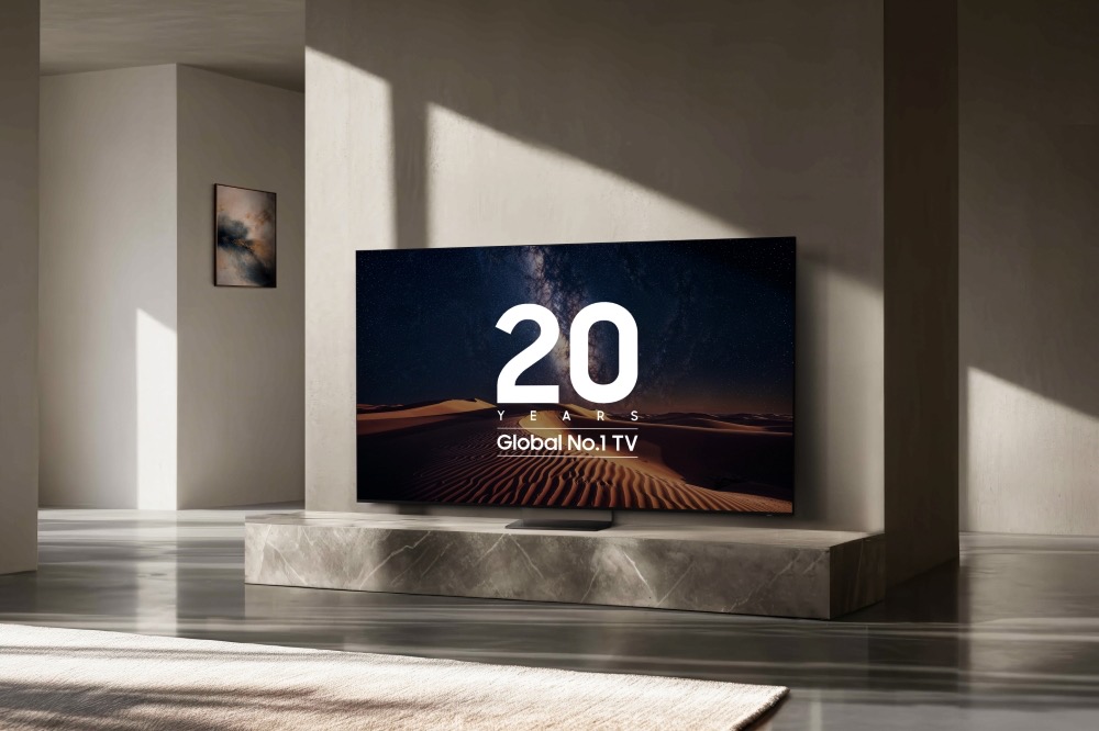 Samsung Electronics cumple 20 años consecutivos como la marca de televisores número 1 del mundo