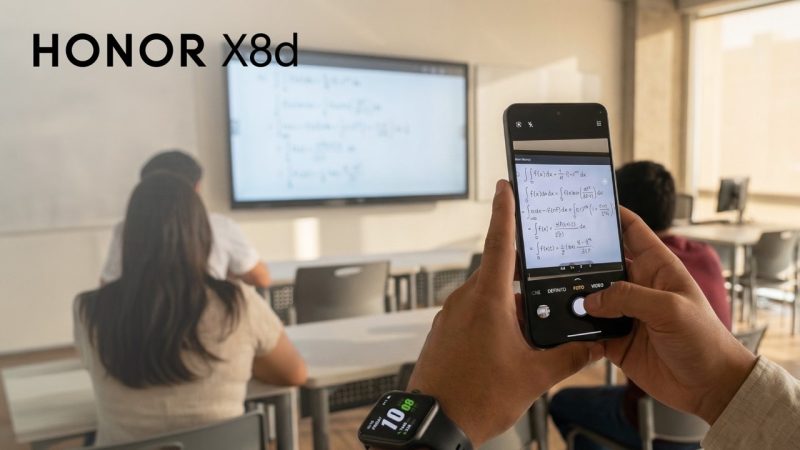 Mejora la productividad del regreso a clase con el botón IA del HONOR X8d
