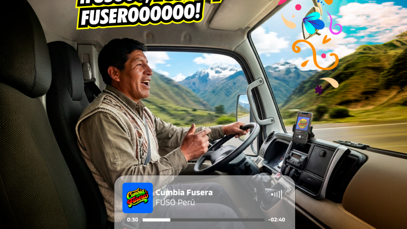 “Cumbia fusera”: la canción de FUSO que rinde homenaje a los camioneros que mueven el Perú