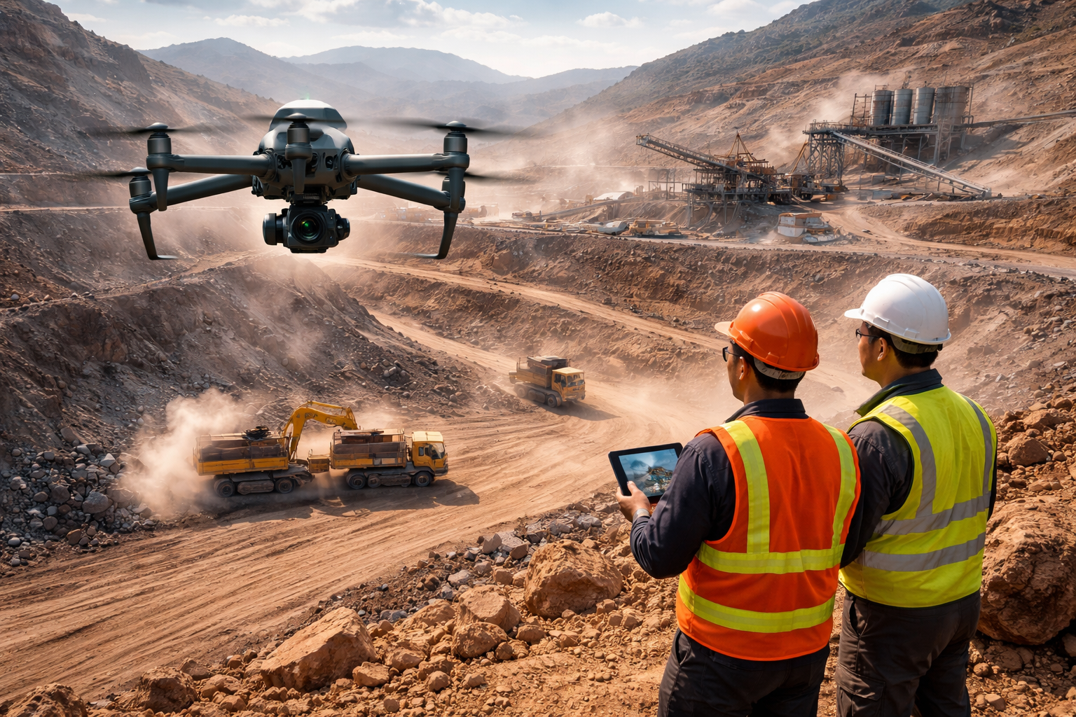 InterNexa implementa Drones e IA mejoran la gestión de infraestructura digital clave para la minería 4.0