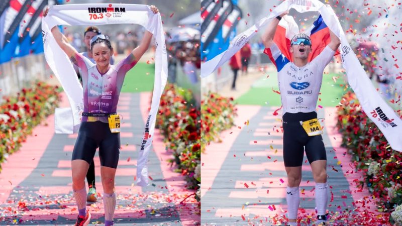 Lima fue el centro del triatlón mundial: Martín Baeza y LéaRiccoboni alcanzaron la gloria en el XMART HEALTHY LIVING IRONMAN 70.3 Perú Powered by FUXION 
