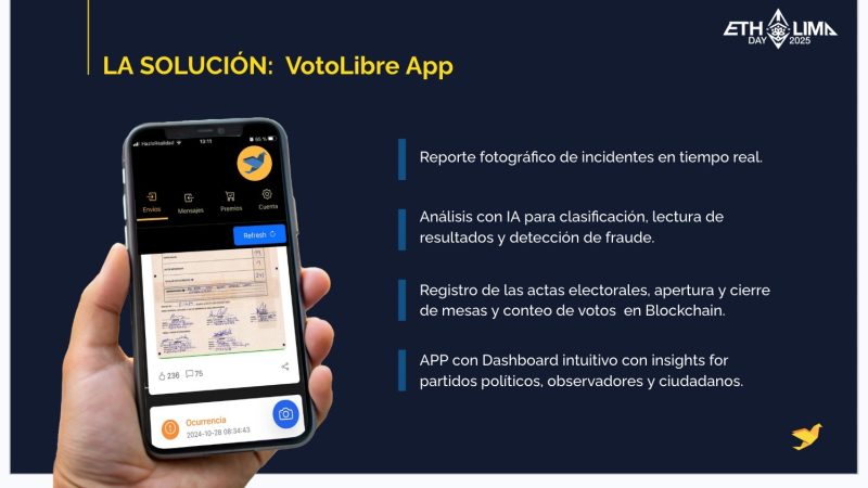 La solución: Voto libre App