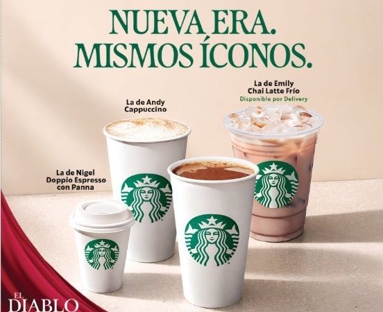 Starbucks presenta una nueva colección de bebidas inspirada en los personajes de “El Diablo Viste a la Moda 2”como parte de una nueva campaña global