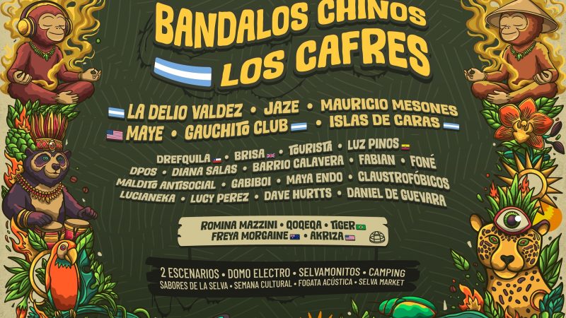 Selvámonos vuelve a Oxapampa para celebrar 17 años con Bandalos Chinos, Los Cafres y más de 30 artistas