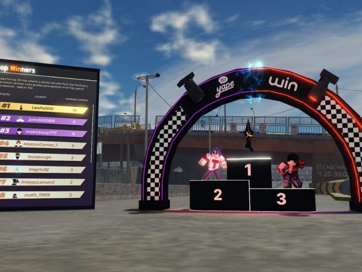 WIN y Yape ingresan a Roblox con un nuevo mundo virtual enfocado en entretenimiento y experiencias digitales