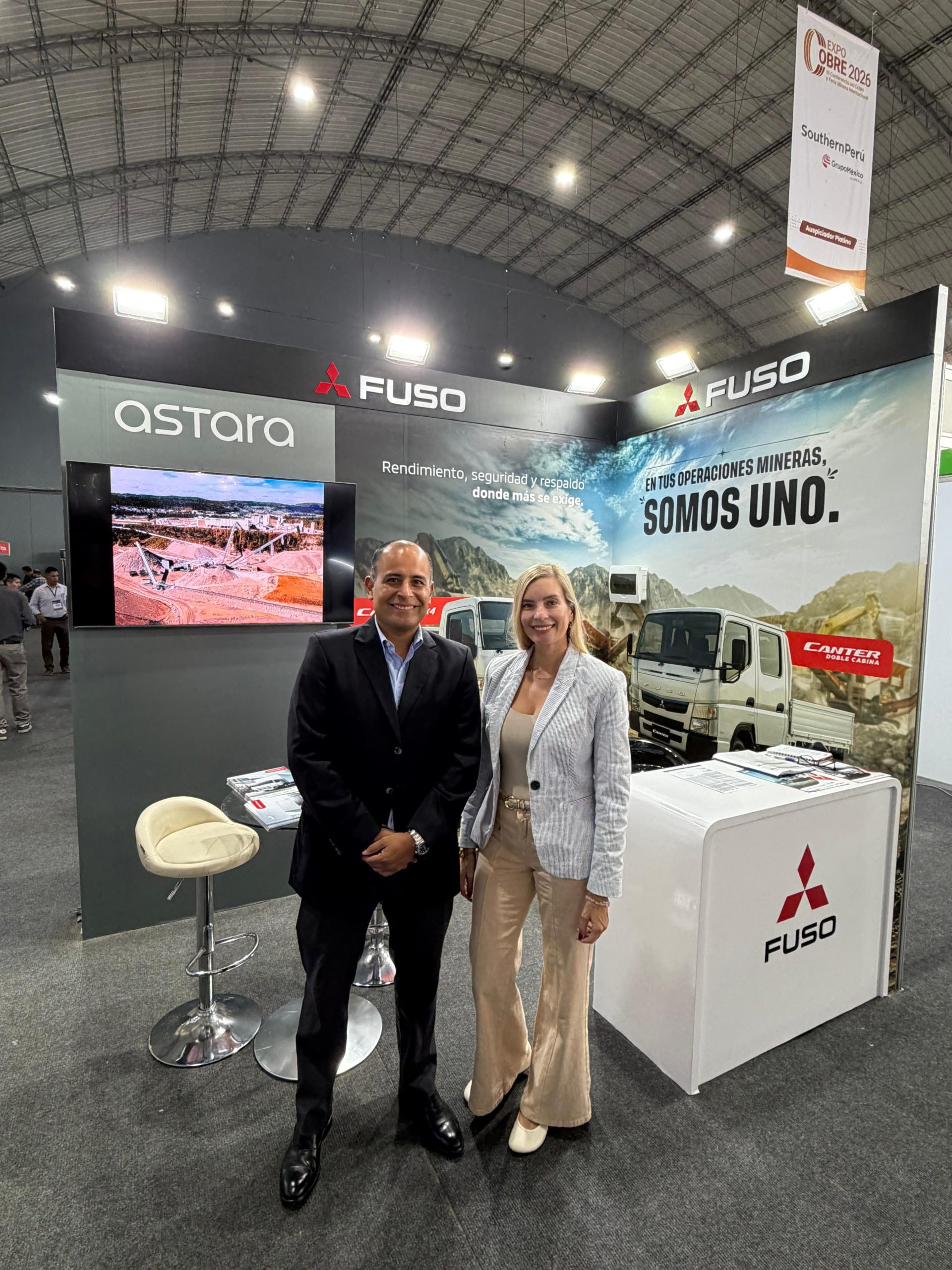ExpoCobre 2026: FUSO Perú potencia su propuesta para la minería con los Canter 4×4 y Canter Doble Cabina