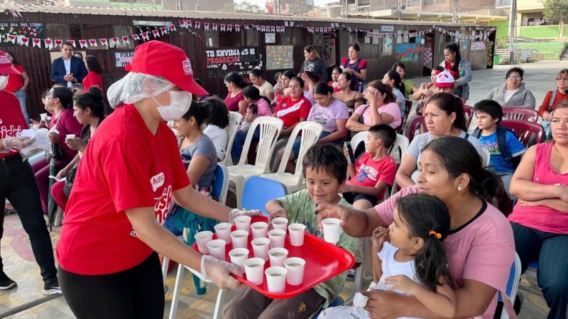 Ajinomoto del Perú desarrolla programa que aborda la anemia en colegios de Comas