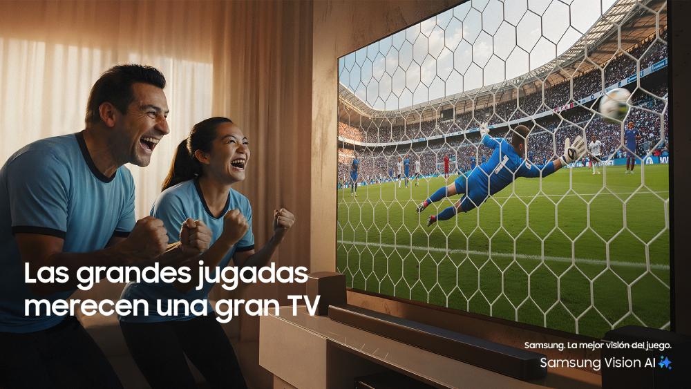 El fútbol impulsa la demanda de pantallas de gran formato y redefine la experiencia de entretenimiento en 2026