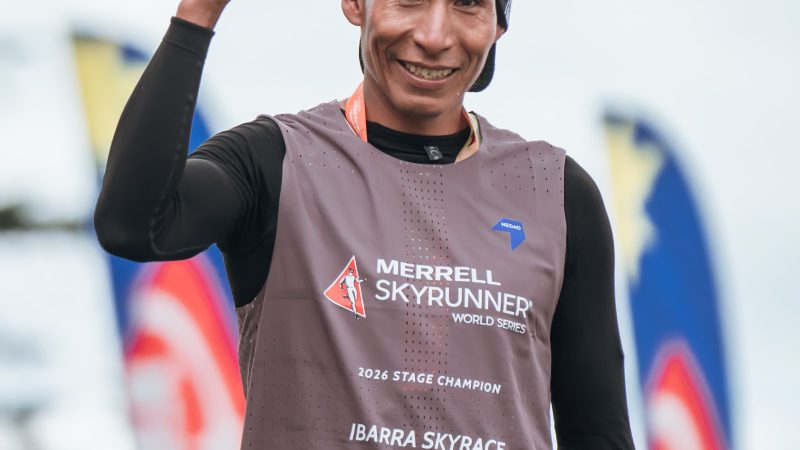 ¡Perú en lo más alto! José Manuel Quispe se proclama campeón en la Ibarra SkyRace en Ecuador y Rosalía Zegarra se lleva el bronce