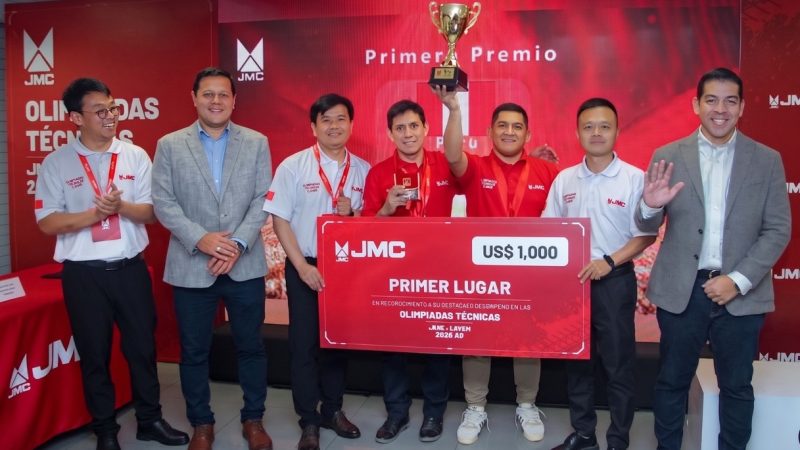 Perú hace historia al coronarse campeón de las Olimpiadas Técnicas JMC LATAM 2026