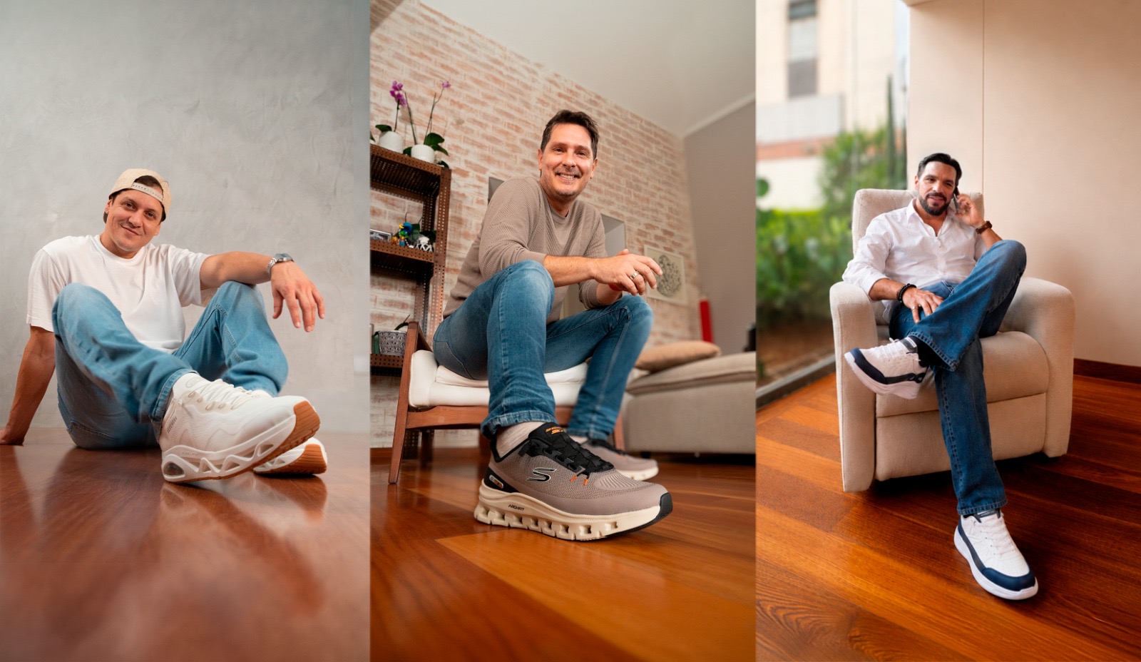 Día del Padre: Cristian Rivero, Ismael La Rosa y Gino Pesaressi celebran las distintas formas de ser papá junto a Skechers