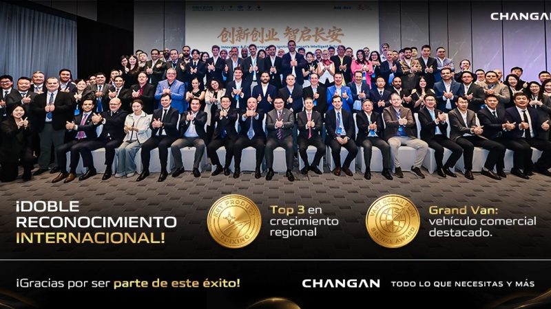 CHANGAN PERÚ REFUERZA SU POSICIONAMIENTO EN EL MERCADO TRAS RECIBIR DOBLE GALARDÓN EN CHINA