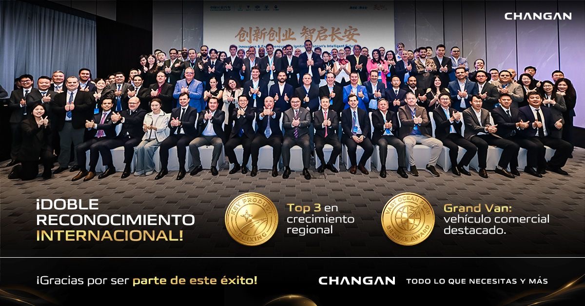 CHANGAN PERÚ REFUERZA SU POSICIONAMIENTO EN EL MERCADO TRAS RECIBIR DOBLE GALARDÓN EN CHINA