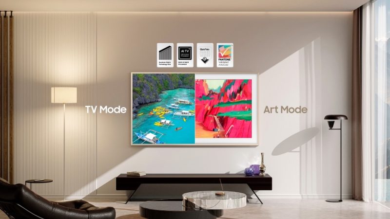 Cómo usar The Frame de Samsung para transformar tu sala en una galería de arte viva