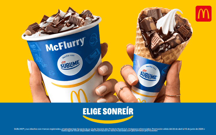 McFlurry Sublime: el match perfecto para sonreír sin excusas