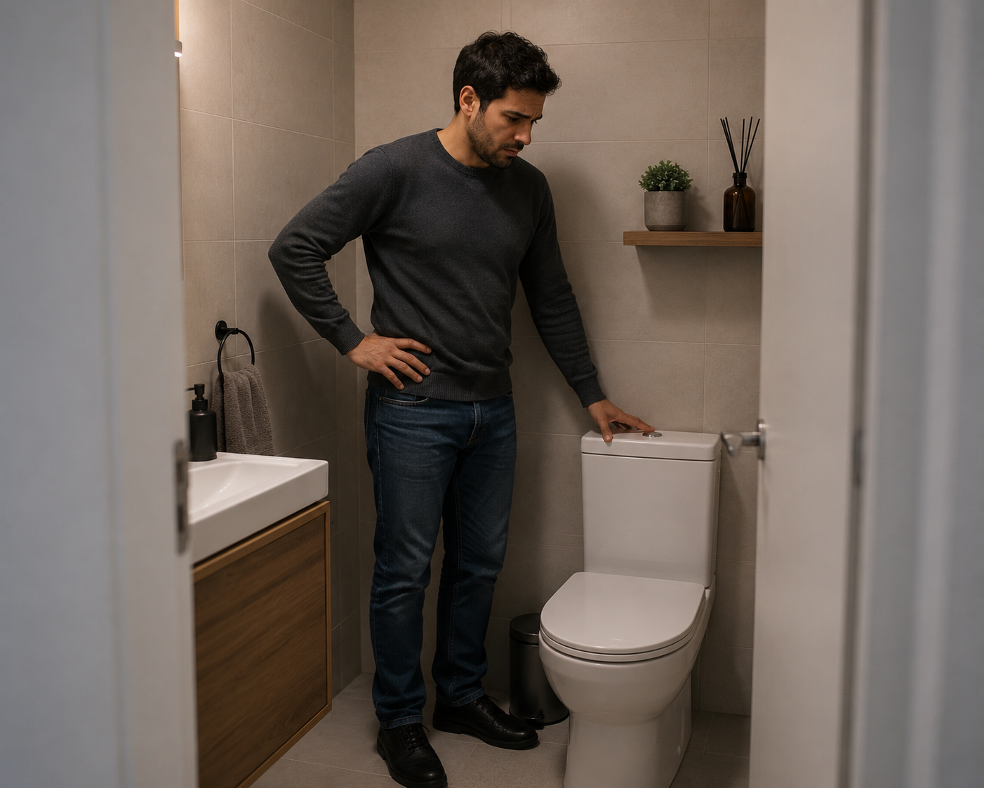 Vergüenza y pudor: el 55% de las personas evita usar el baño en casas ajenas, según estudio