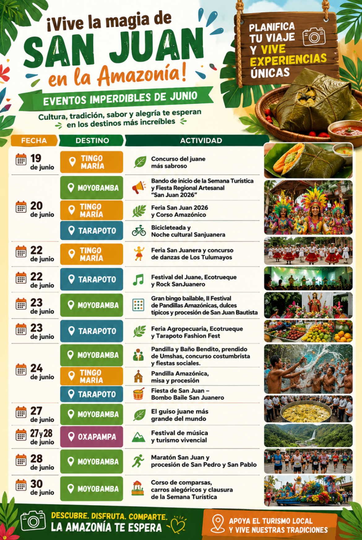 ¿A dónde viajar en junio? Fechas y destinos para aprovechar las celebraciones