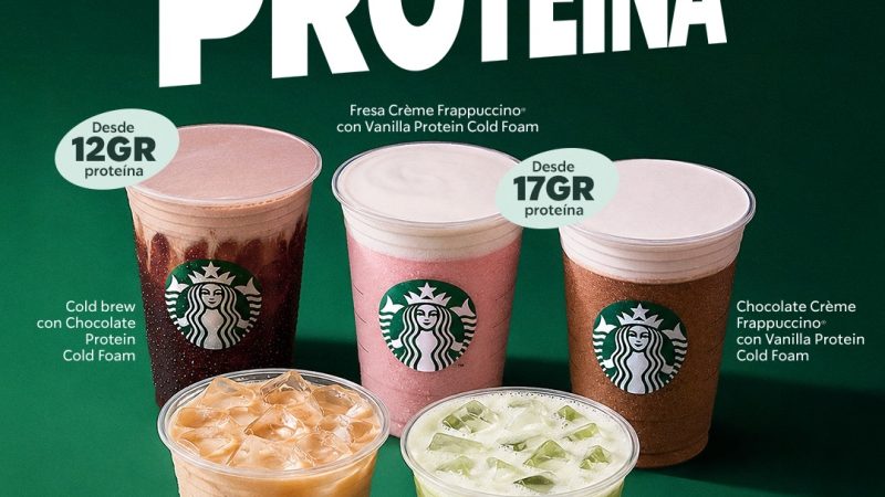 Starbucks Perú presenta nueva línea de bebidas de proteína para acompañar los diferentes momentos del día