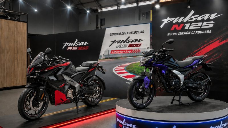 Expomoto 2026: Pulsar presentó las nuevas N125 Carburada y RS200, fortaleciendo su presencia en el mercado peruano