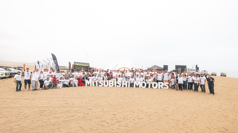 Más de 80 vehículos de Mitsubishi participaron en ruta todoterreno en nueva edición de “La Legión”