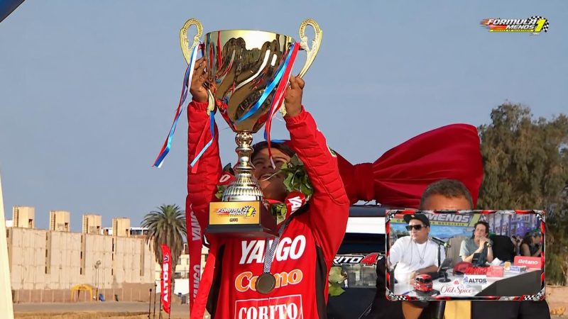 Yango y No Somos TV coronan al primer campeón de Fórmula Menos 1: Luis «JJ de Chorrillos» Chumpitazi gana una mototaxi 0 km