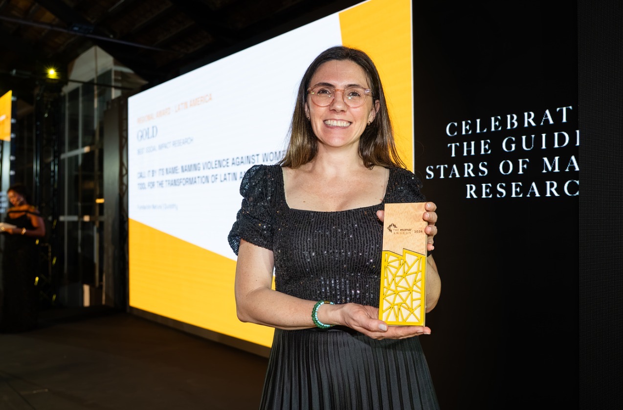 Fundación Instituto Natura, Avon y Quiddity conquistan el 1.º y 3.º lugar en los ESOMAR Awards 2026