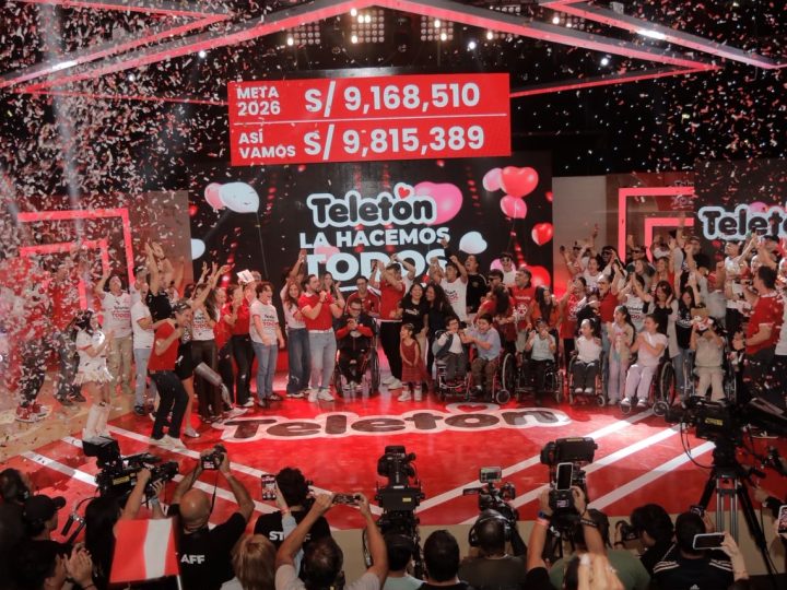 TELETÓN 2026 SUPERA LA META Y ALCANZA UNA RECAUDACIÓN DE s/ 9,815,389