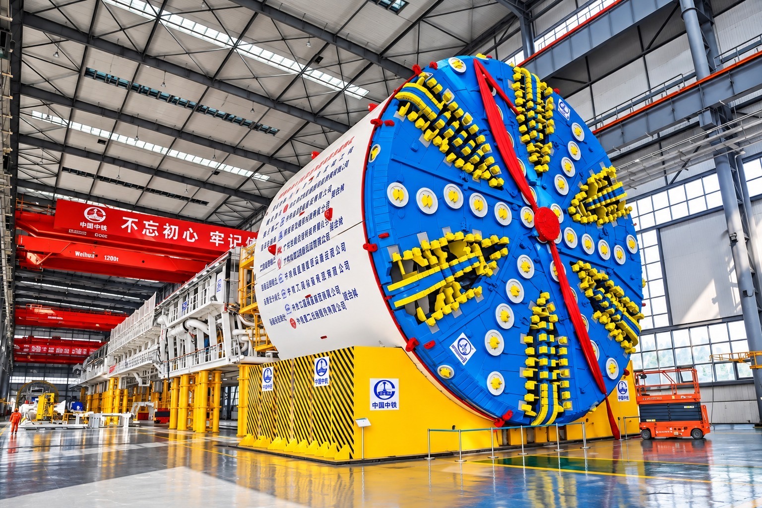 CRTG presenta «Zhongtie 1662», la tuneladora de 16,68 m que redefine los límites de la ingeniería subacuática