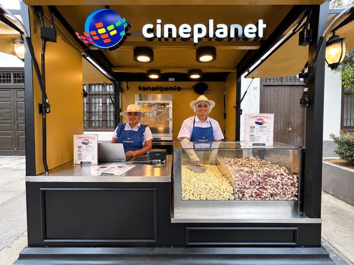 La canchita de Cineplanet sale por primera vez del cine y llega al Centro Histórico de Lima con un nuevo sabor a turrón
