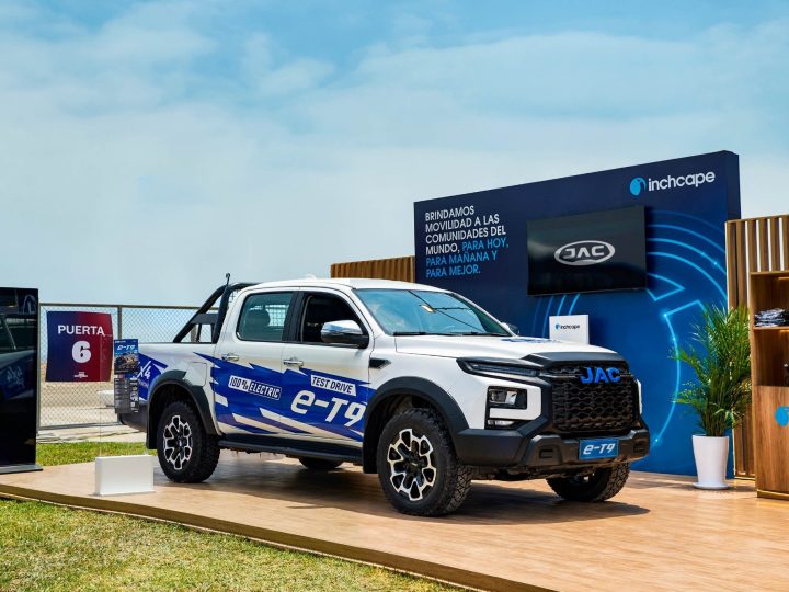 JAC MOTORS REFUERZA SU APUESTA POR LA ELECTROMOVILIDAD CON SU PICKUP E-T9 4X4 100% ELÉCTRICA EN LA CUMBRE PERÚ SOSTENIBLE 2026