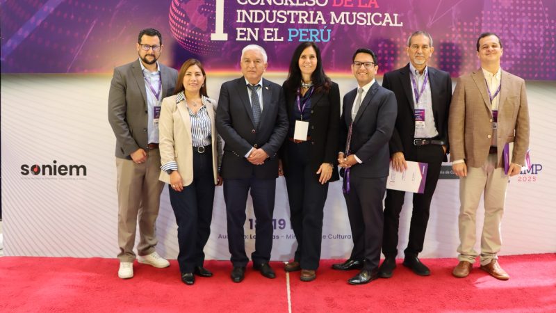Bajo el lema «PRIMERO, EL ARTISTA», el encuentro coorganizado por SONIEM y el Ministerio de Cultura se realizará los días 10 y 11 de noviembre en el Auditorio Los Incas.
