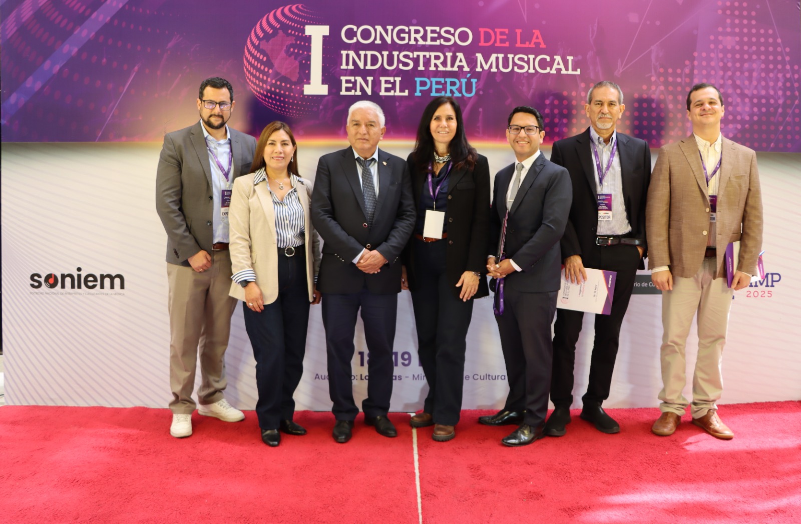 Bajo el lema «PRIMERO, EL ARTISTA», el encuentro coorganizado por SONIEM y el Ministerio de Cultura se realizará los días 10 y 11 de noviembre en el Auditorio Los Incas.