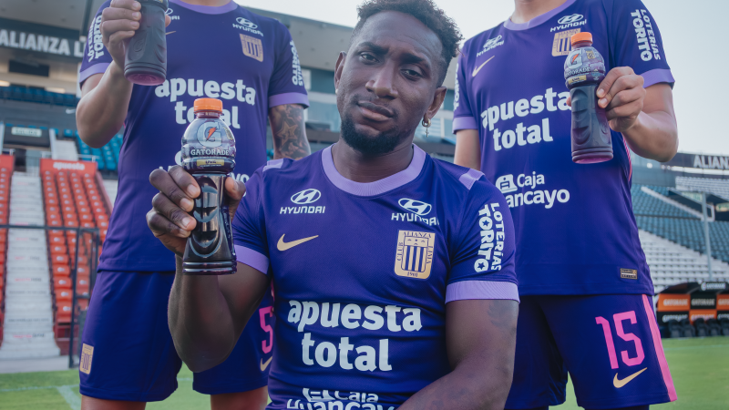 GATORADE® CELEBRA LOS 125 AÑOS DE ALIANZA LIMA CON EL REGRESO DE SU EDICIÓN LIMITADA SABOR UVA