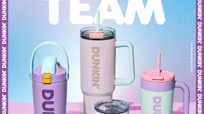 DUNKIN’ LANZA DUNKIN’ DREAM TUMBLERS, SU NUEVA COLECCIÓN DE TUMBLERS INSPIRADA EN LOS COLORES QUE MARCAN TENDENCIA