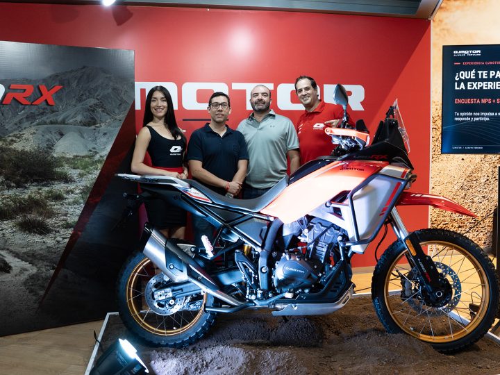 QJMOTOR apuesta por una nueva generación de motociclistas Adventure con la llegada de la SRT 450 RX al Perú