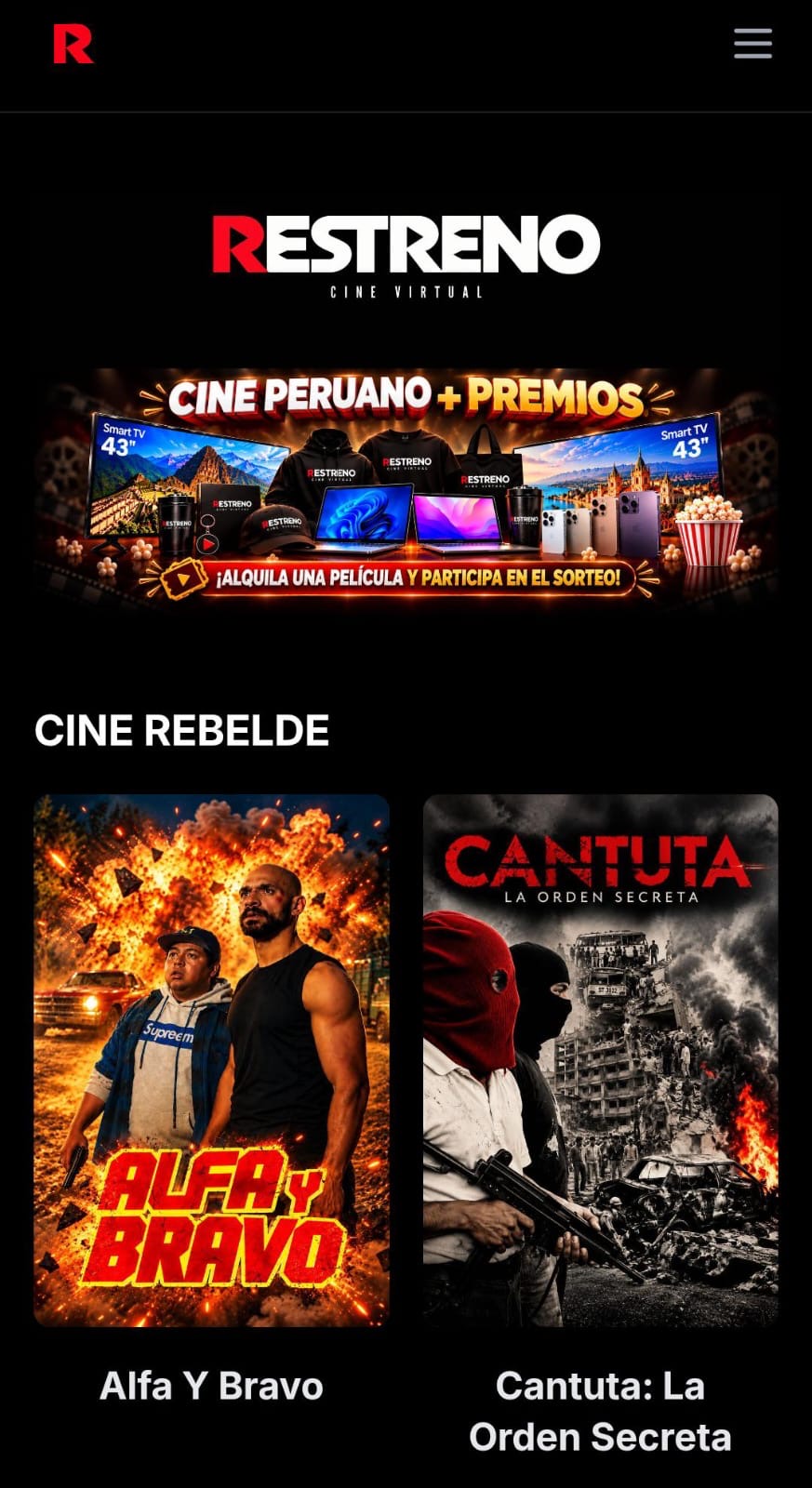 NACE “RESTRENO”: LA NUEVA SALA DE CINE VIRTUAL QUE BUSCA REVOLUCIONAR LA DISTRIBUCIÓN DEL CINE PERUANO