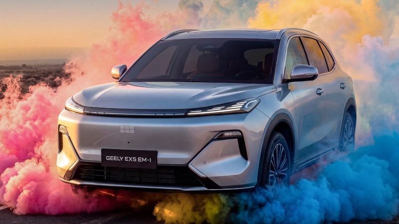 Geely lleva su nueva energía a The Color Run In Motion 2026